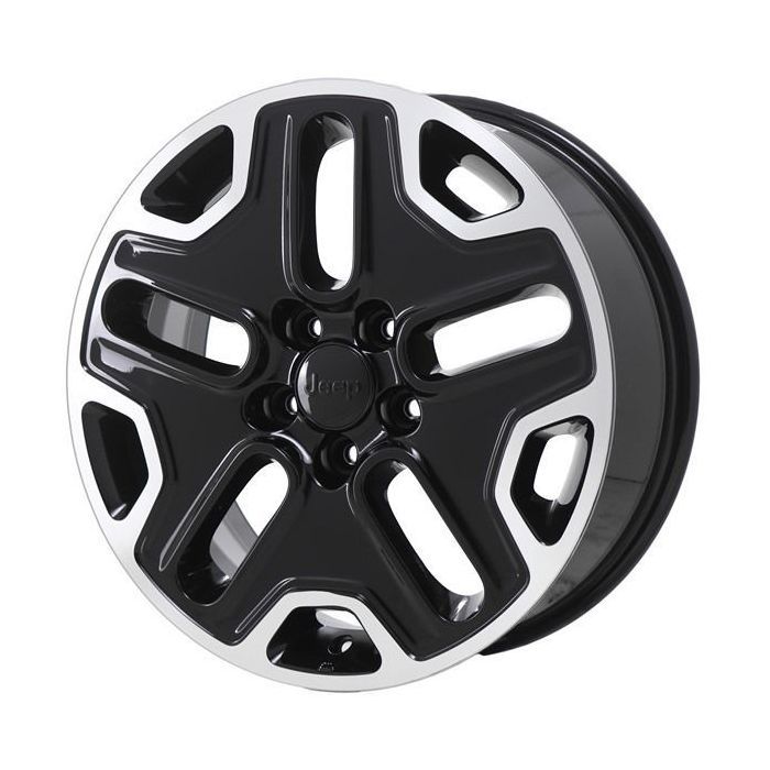 Jeep Renegade Wheel Rim Machined Black 9147 Stock Factory OEM Replacement
