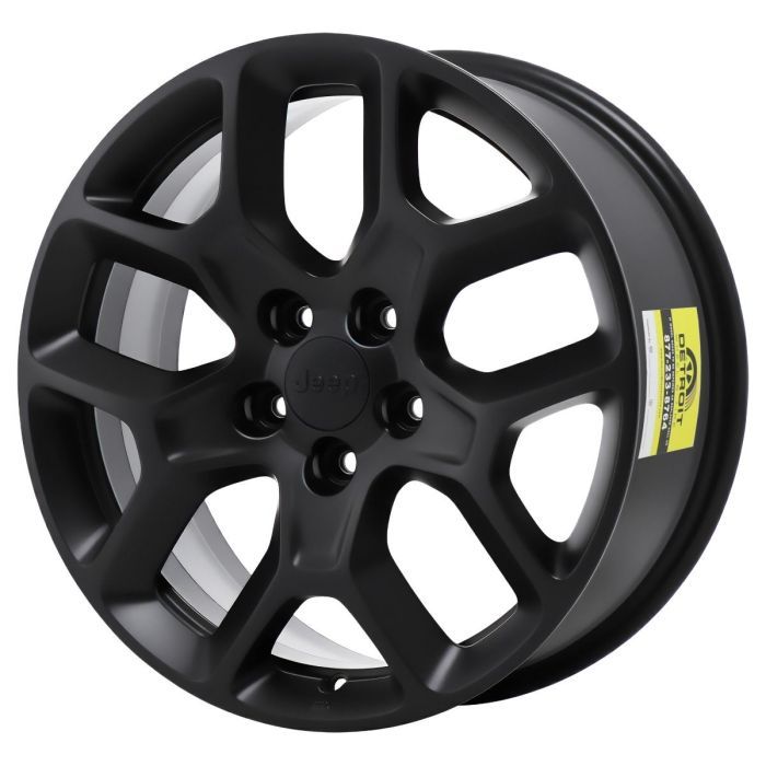 Jeep Renegade Wheel Rim Satin Black 9148 Stock Factory OEM Replacement