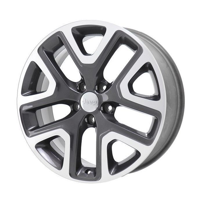 Jeep Renegade Wheel Rim Machined Grey 9149 Stock Factory OEM Replacement