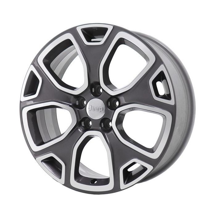 Jeep Renegade Wheel Rim Machined Grey 9151 Stock Factory OEM Replacement