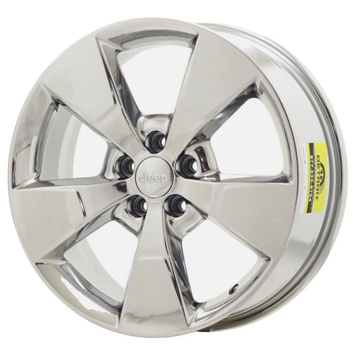 Jeep Cherokee Wheel Rim PVD Bright Chrome 9155 Stock Factory OEM Replacement