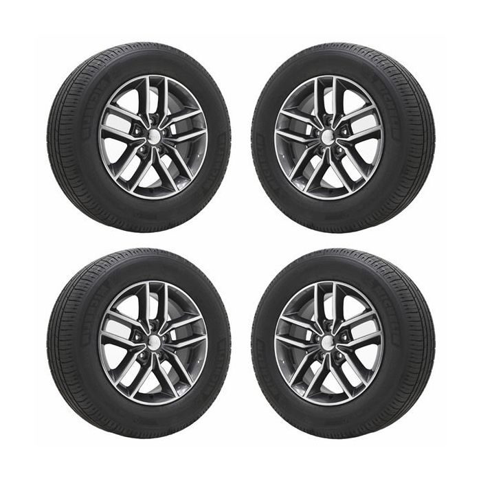 Jeep Grand Cherokee Wheel and Tire Sets-Wheel and Tire Packages-Wheel & Tire Sets-Wheel & Tire Packages-Wheel and Rim Sets-Wheel and Rim Packages-Wheel & Rim Sets -Wheel & Rim Packages Polished Grey 9156