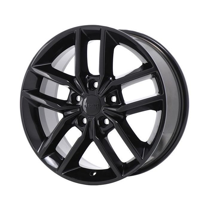 Jeep Grand Cherokee Wheel Rim Gloss Black 9156 Stock Factory OEM Replacement