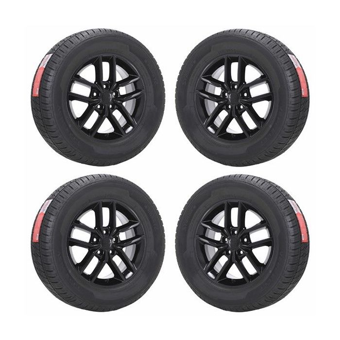 Jeep Grand Cherokee Wheel and Tire Sets-Wheel and Tire Packages-Wheel & Tire Sets-Wheel & Tire Packages-Wheel and Rim Sets-Wheel and Rim Packages-Wheel & Rim Sets -Wheel & Rim Packages Gloss Black 9156