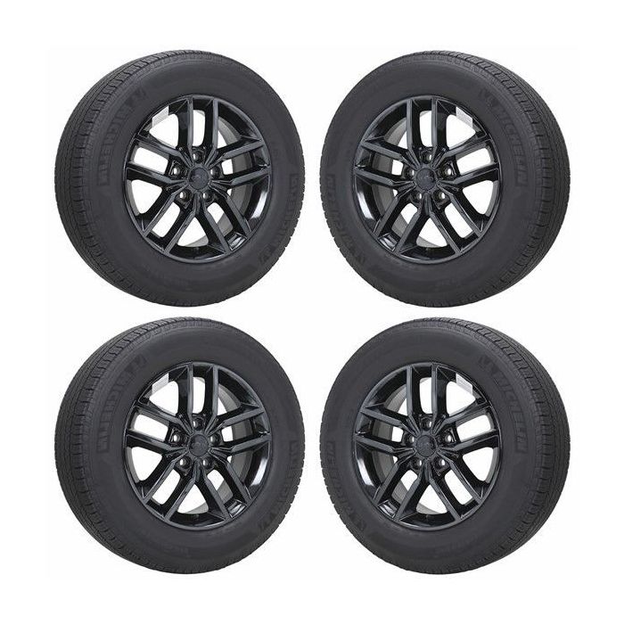 Jeep Grand Cherokee Wheel and Tire Sets-Wheel and Tire Packages-Wheel & Tire Sets-Wheel & Tire Packages-Wheel and Rim Sets-Wheel and Rim Packages-Wheel & Rim Sets -Wheel & Rim Packages PVD Black Chrome 9156