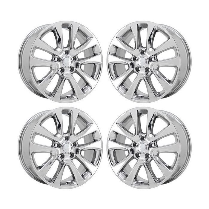 Jeep Grand Cherokee Wheel Rim PVD Bright Chrome 9157 Stock Factory OEM Replacement
