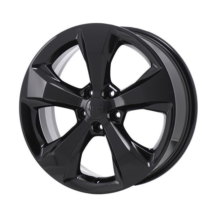 Jeep Cherokee Wheel Rim Gloss Black 9159 Stock Factory OEM Replacement