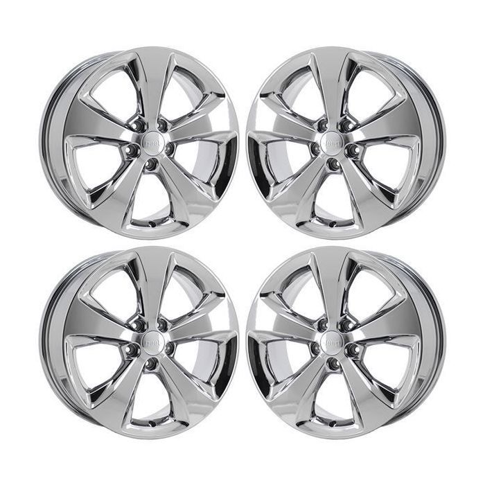 Jeep Cherokee Wheel Rim PVD Bright Chrome 9159 Stock Factory OEM Replacement