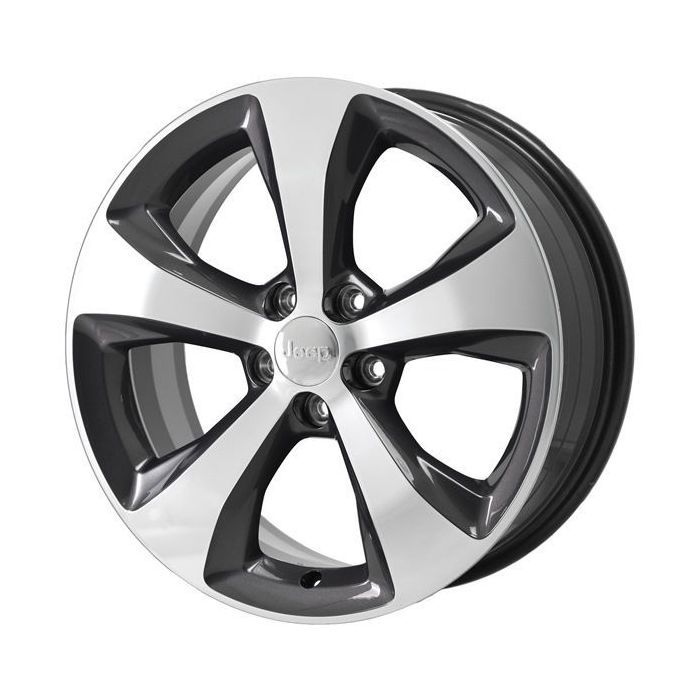 Jeep Cherokee Wheel Rim Polished Grey 9159 Stock Factory OEM Replacement