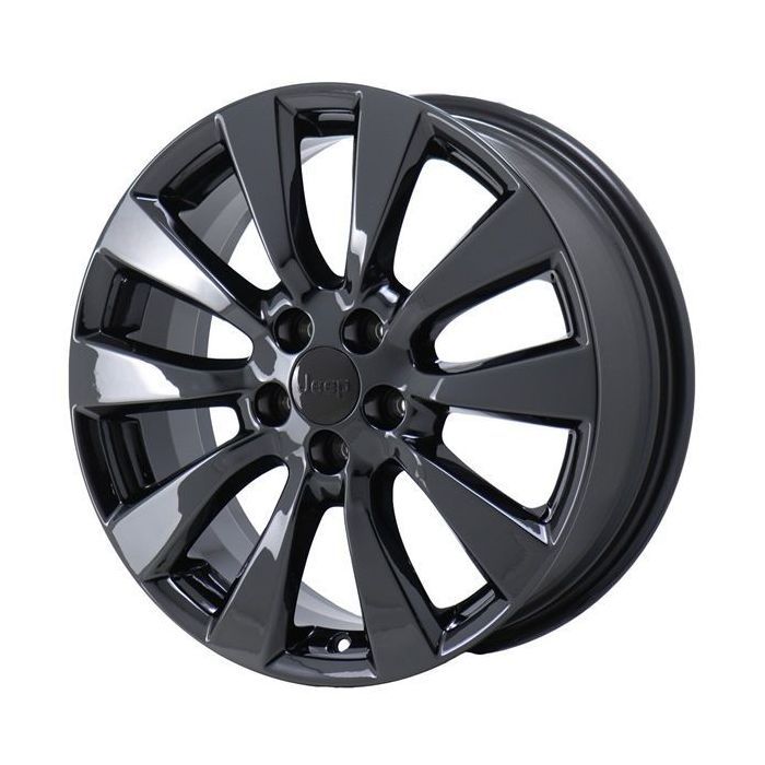 Jeep Cherokee Wheel Rim PVD Black Chrome 9161 Stock Factory OEM Replacement