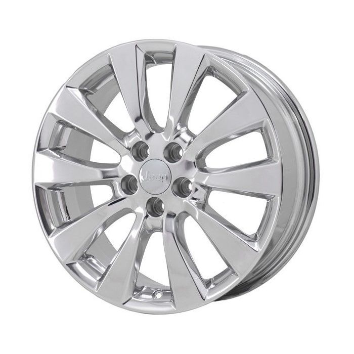 Jeep Cherokee Wheel Rim Polished 9161 Stock Factory OEM Replacement