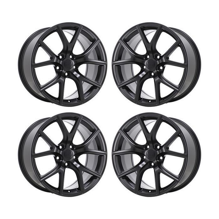 Jeep Grand Cherokee Exchange Wheels Set of 4-Exchange Rims Set of 4 Satin Black 9173