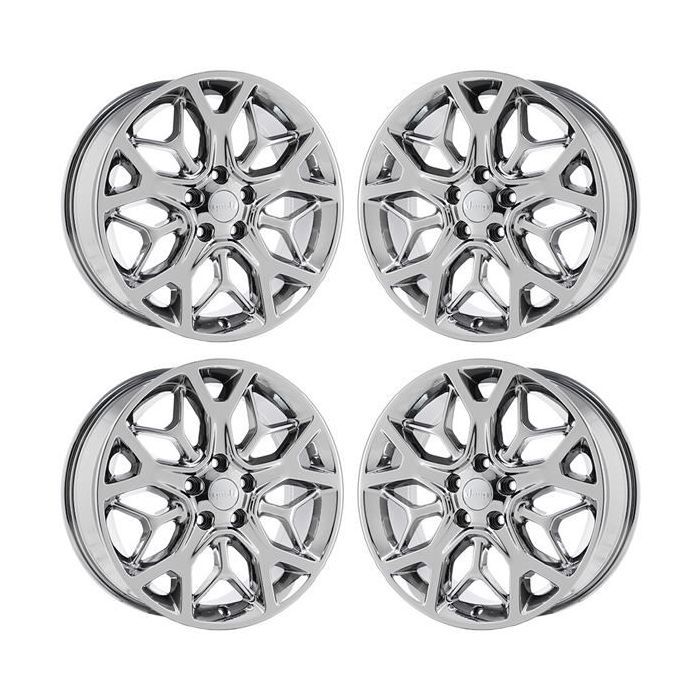 Jeep Grand Cherokee Wheel Rim PVD Bright Chrome 9181 Stock Factory OEM Replacement