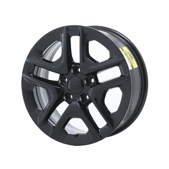 Jeep Compass Wheel Rim Gloss Black 9185 Stock Factory OEM Replacement