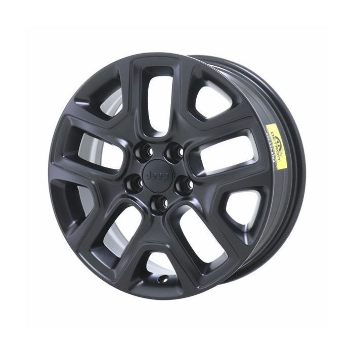 Jeep Compass Wheel Rim Satin Black 9187 Stock Factory OEM Replacement