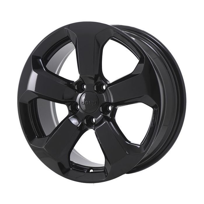 Jeep Compass Wheel Rim Gloss Black 9188 Stock Factory OEM Replacement