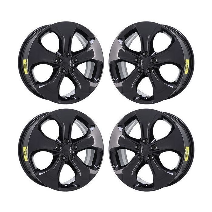 Jeep Compass Exchange Wheels Set of 4-Exchange Rims Set of 4 Gloss Black 9190