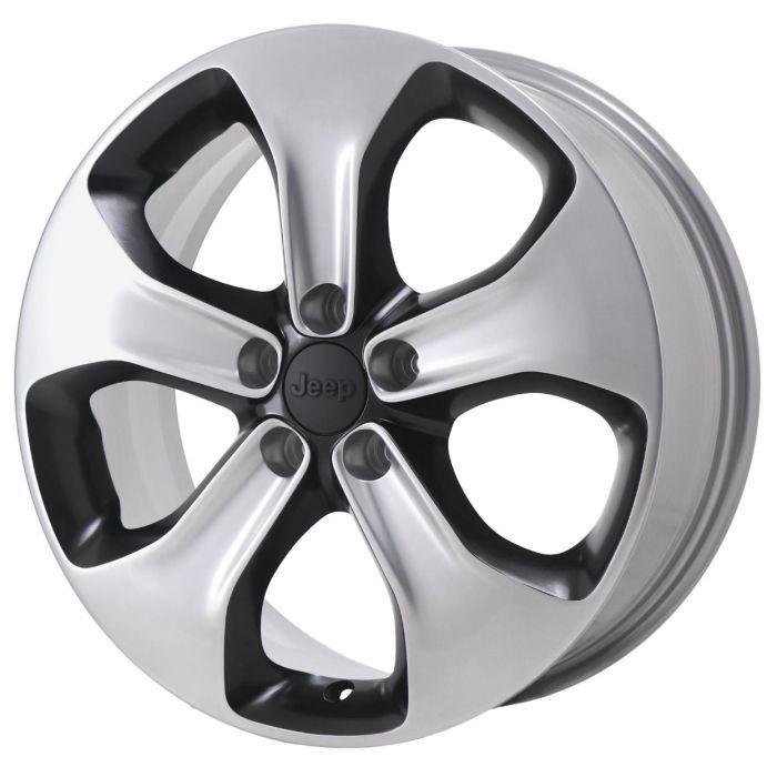 Jeep Compass Wheel Rim Polished Black 9190 Stock Factory OEM Replacement
