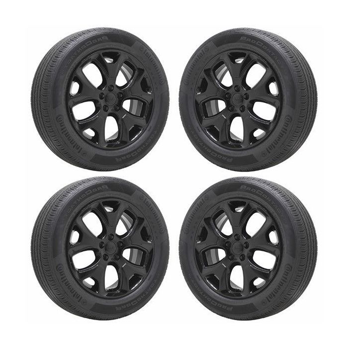 Jeep COMPASS Wheel and Tire Sets-Wheel and Tire Packages-Wheel & Tire Sets-Wheel & Tire Packages-Wheel and Rim Sets-Wheel and Rim Packages-Wheel & Rim Sets -Wheel & Rim Packages Gloss Black 9191