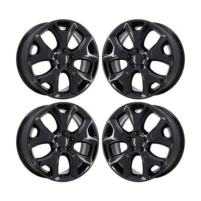 Jeep Compass Exchange Wheels Set of 4-Exchange Rims Set of 4 Gloss Black 9191