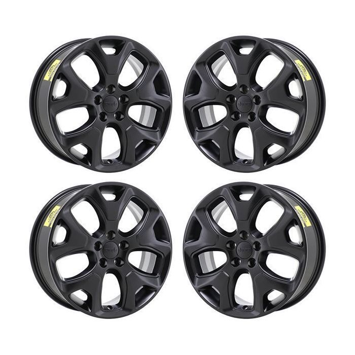 Jeep Compass Exchange Wheels Set of 4-Exchange Rims Set of 4 Satin Black 9191