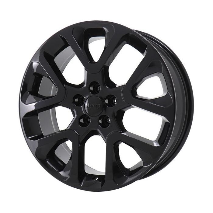Jeep Compass Wheel Rim Gloss Black 9192 Stock Factory OEM Replacement