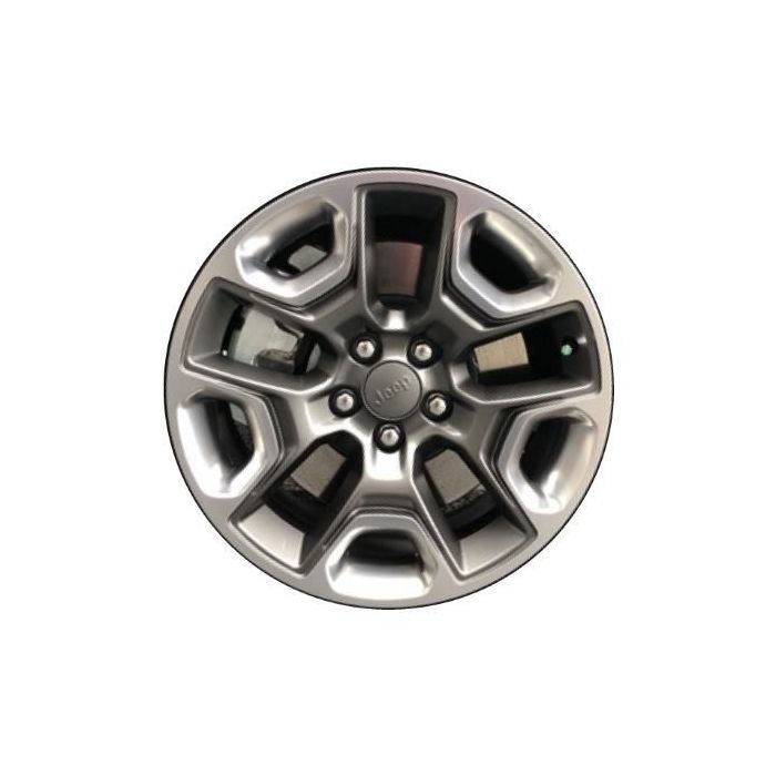 Jeep Cherokee Wheel Rim Polished Grey 9203 Stock Factory OEM Replacement