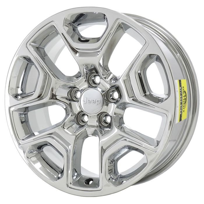 Jeep Cherokee Wheel Rim PVD Bright Chrome 9203 Stock Factory OEM Replacement