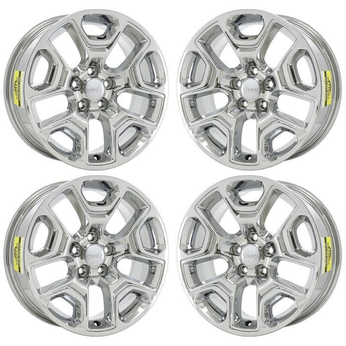 Jeep Cherokee Wheel Rim PVD Bright Chrome 9203 Stock Factory OEM Replacement