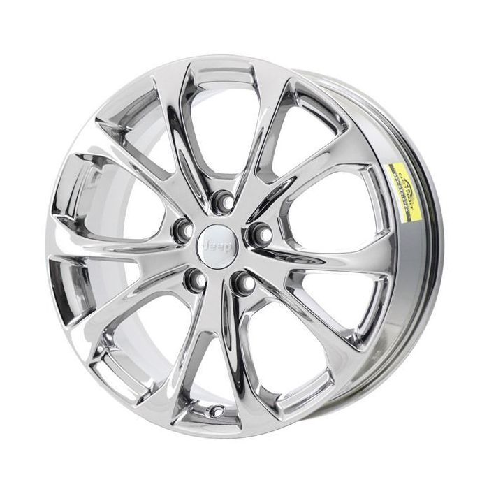 Jeep Grand Cherokee Wheel Rim PVD Bright Chrome 9212 Stock Factory OEM Replacement