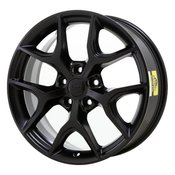Jeep Grand Cherokee Wheel Rim Satin Black 9214 Stock Factory OEM Replacement