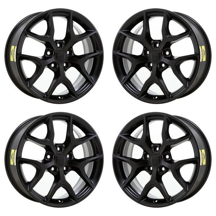 Jeep Grand Cherokee Exchange Wheels Set of 4-Exchange Rims Set of 4 Satin Black 9214