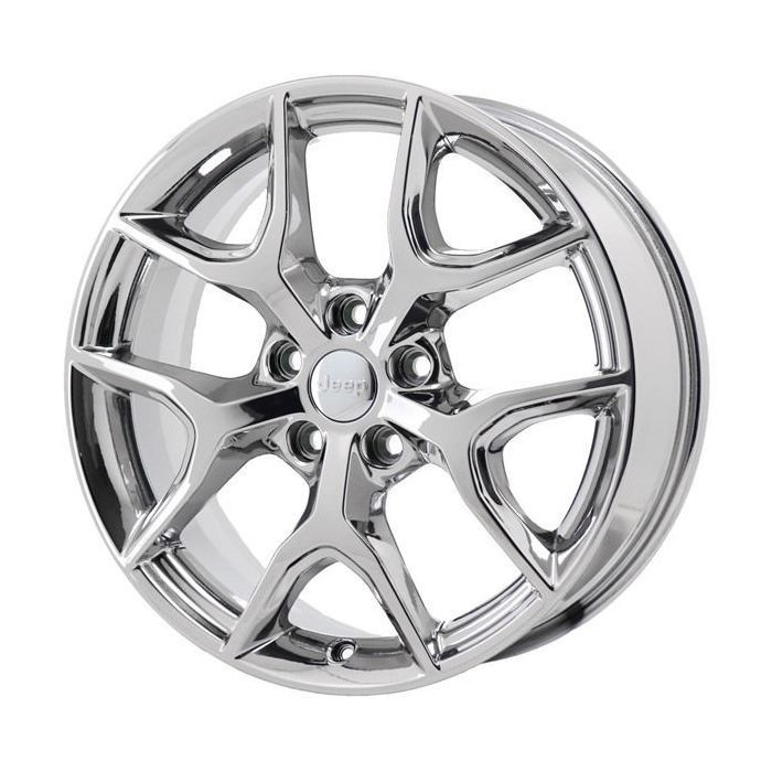 Jeep Grand Cherokee Wheel Rim PVD Bright Chrome 9214 Stock Factory OEM Replacement