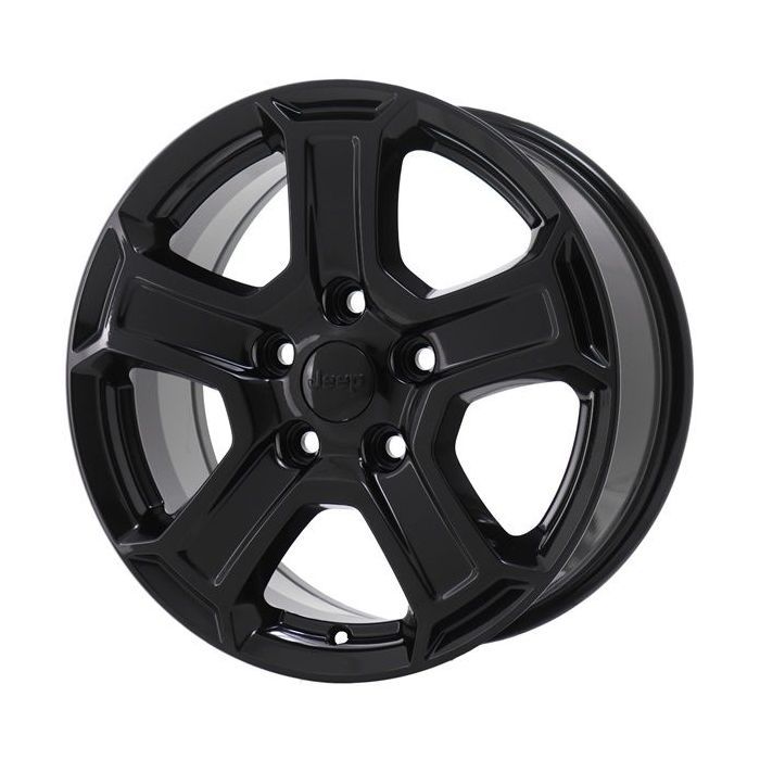 Jeep Wrangler Wheel Rim Gloss Black 9216 Stock Factory OEM Replacement