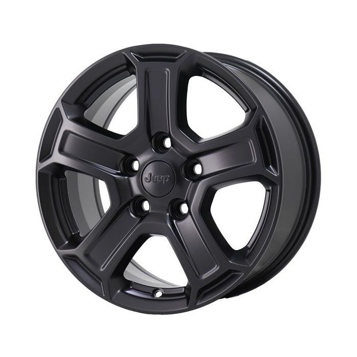 Jeep Wrangler Wheel Rim Satin Black 9216 Stock Factory OEM Replacement