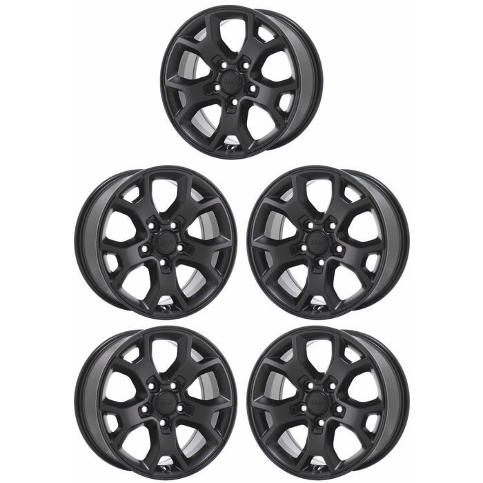 Jeep Wrangler Exchange Wheels Set of 4-Exchange Rims Set of 4 Satin Black 9218