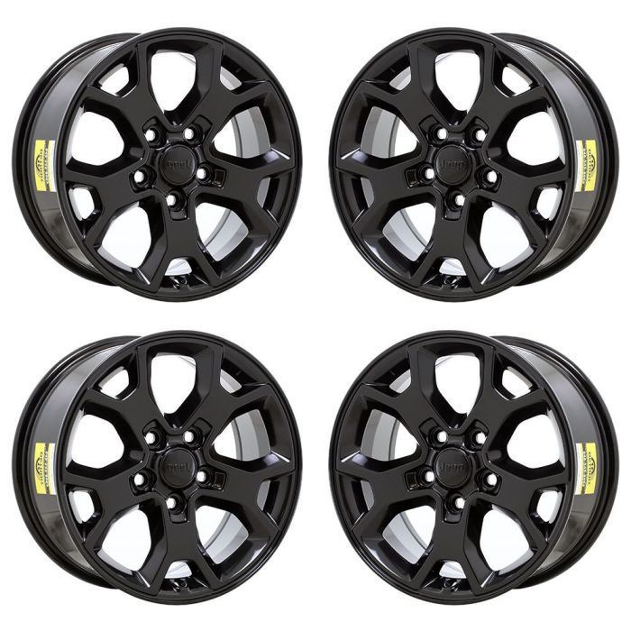 Jeep Wrangler Exchange Wheels Set of 4-Exchange Rims Set of 4 Gloss Black 9218