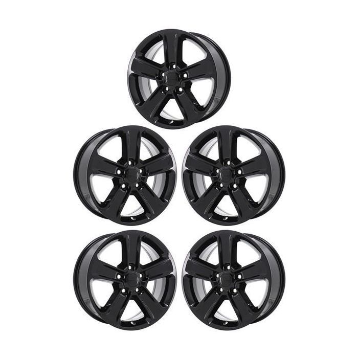 Jeep Wrangler Exchange Wheels Set of 4-Exchange Rims Set of 4 Gloss Black 9221