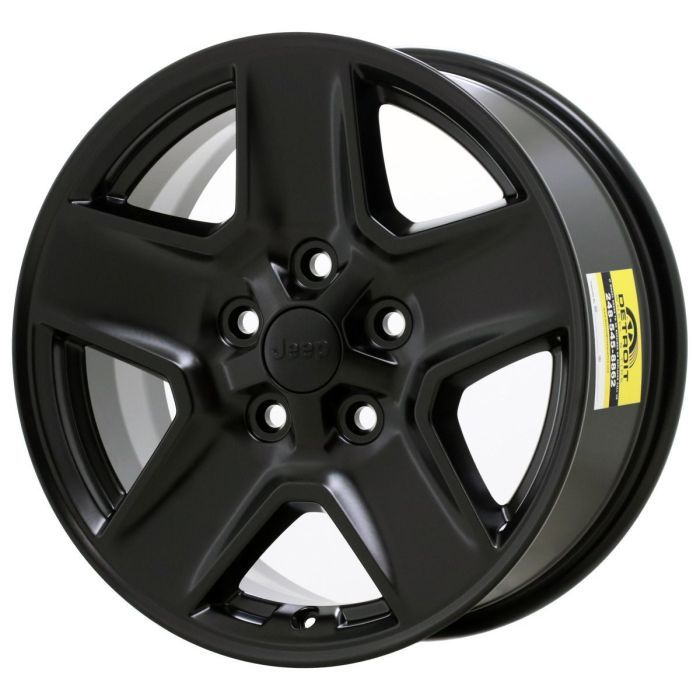 Jeep Gladiator Wheel Rim Satin Black 9235 Stock Factory OEM Replacement