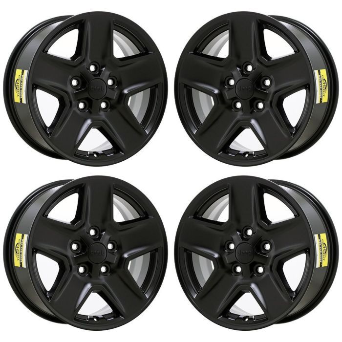 Jeep Gladiator Exchange Wheels Set of 4-Exchange Rims Set of 4 Satin Black 9235