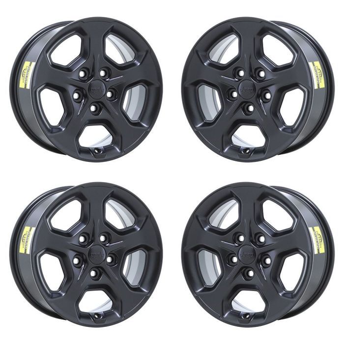 Jeep Gladiator Exchange Wheels Set of 4-Exchange Rims Set of 4 Satin Black 9236