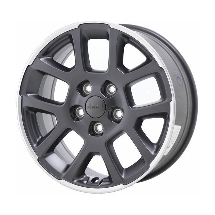 Jeep Gladiator Wheel Rim Machined Grey 9241 Stock Factory OEM Replacement