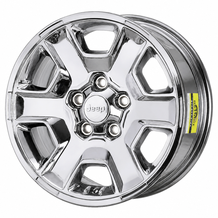 Jeep Gladiator Wheel Rim PVD Bright Chrome 9260 Stock Factory OEM Replacement