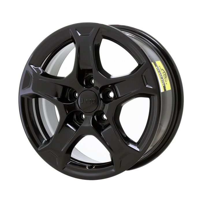 Jeep Compass Wheel Rim Gloss Black 9270 Stock Factory OEM Replacement