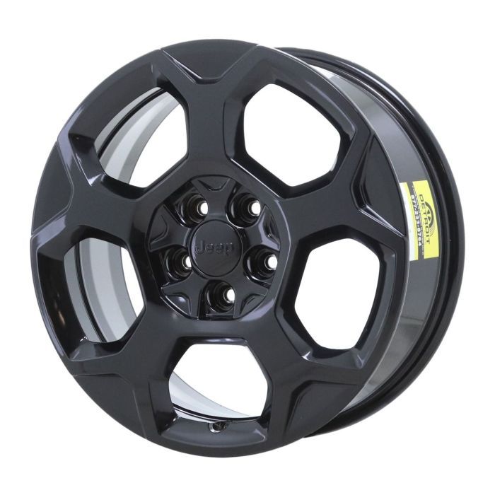 Jeep Compass Wheel Rim Gloss Black 9271 Stock Factory OEM Replacement