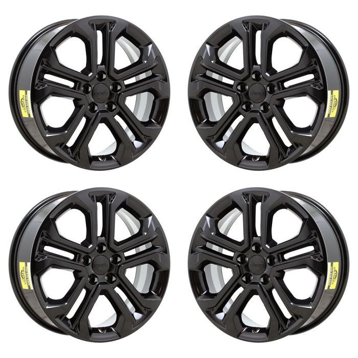 Jeep Compass Exchange Wheels Set of 4-Exchange Rims Set of 4 Gloss Black 9274