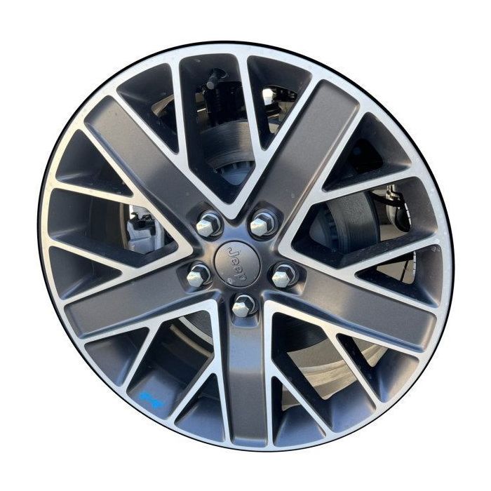 Jeep Wrangler 4XE Wheel Rim Machined Grey 9276 Stock Factory OEM Replacement