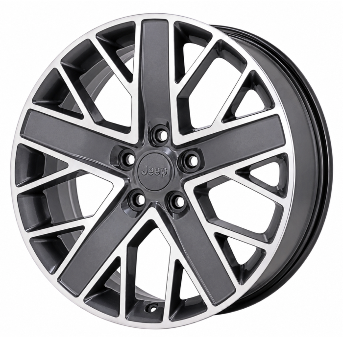 Jeep Wrangler 4XE Wheel Rim Machined Grey 9276 Stock Factory OEM Replacement