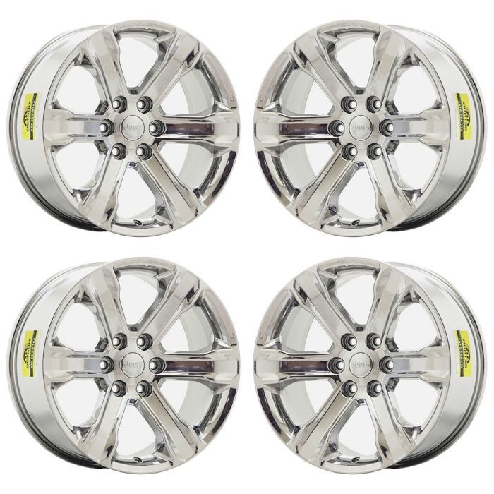 Jeep Grand Wagoneer Wheel Rim PVD Bright Chrome 9278 Stock Factory OEM Replacement