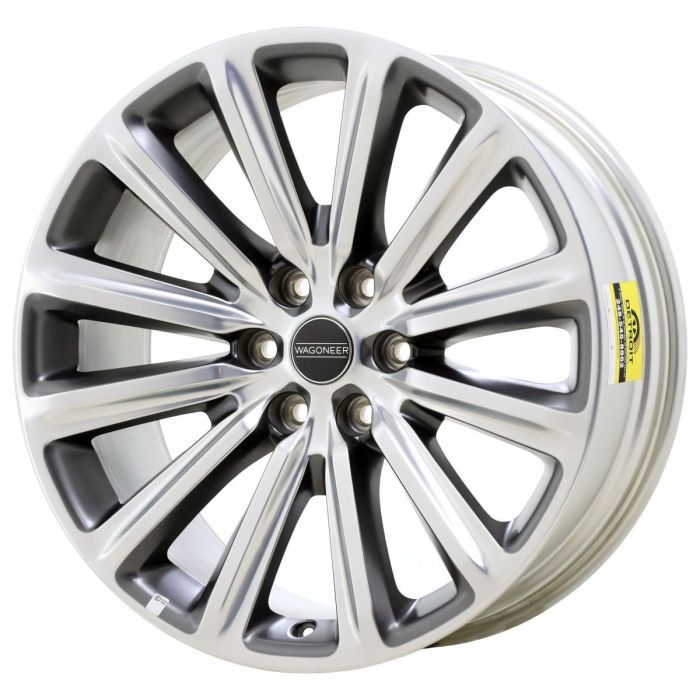 Jeep Grand Wagoneer Wheel Rim Polished Grey 9280 Stock Factory OEM Replacement